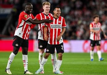 Quote e pronostici di Almere-PSV, 3ª giornata Eredivisie 2024/2025