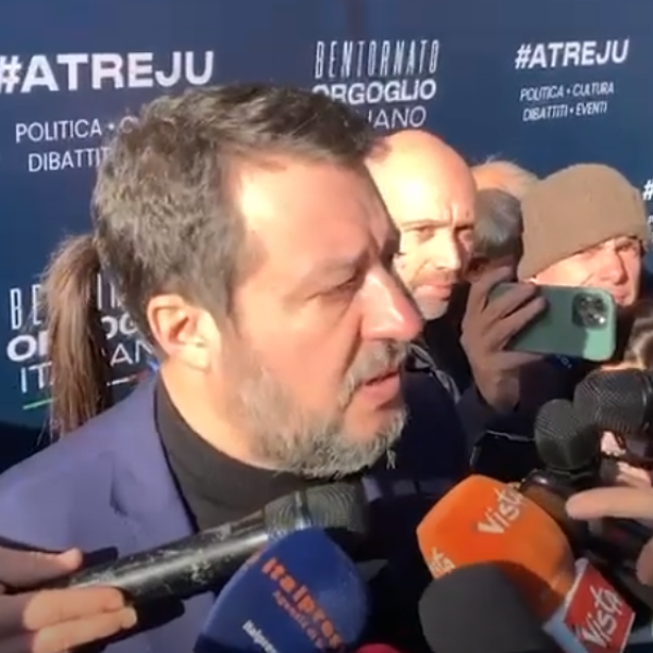 Atreju 2023, Salvini: “Soddisfatto della manovra, Mes strumento inutile e dannoso” | VIDEO