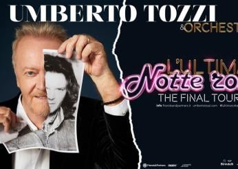 Umberto Tozzi, ultimo tour mondiale prima del ritiro dalla scena live: date, biglietti, prezzi e scaletta