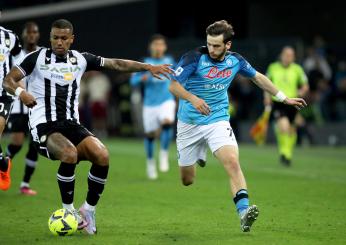 Serie A, Napoli-Udinese dove vederla in Tv e in streaming? News e formazioni