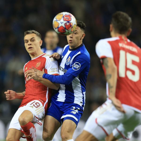 Porto-Arsenal 1-0, Galeno decide allo scadere. Cronaca e tabellino