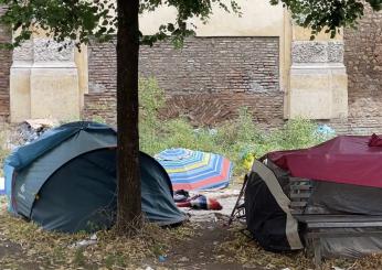 Roma Termini degrado e aggressioni nella tendopoli di Via del Preto…