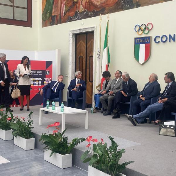 Volley, festa Europei anche in Italia. Lollobrigida: “Sport valore aggiunto”.