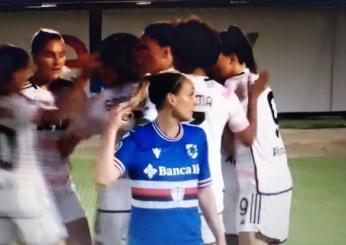 Serie A Femminile, debutto vincente  nel nuovo stadio delle bianconere: Juventus-Sampdoria 4-1