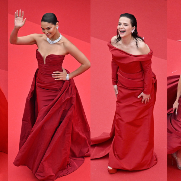 Sfumature di rosso: sul red carpet di Cannes la tendenza del momento