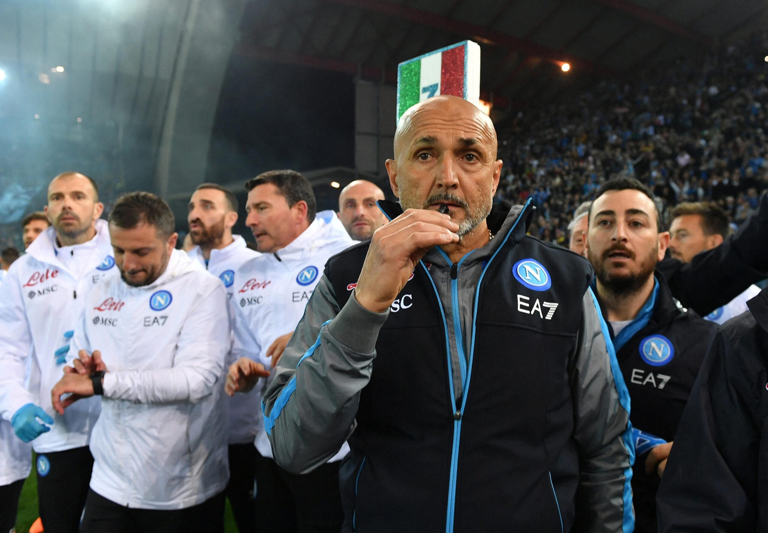 Udinese-Napoli, Spalletti: “La felicità è fugace, bisogna lavorare”. De Laurentiis: “Ripartiamo con lo stesso allenatore”