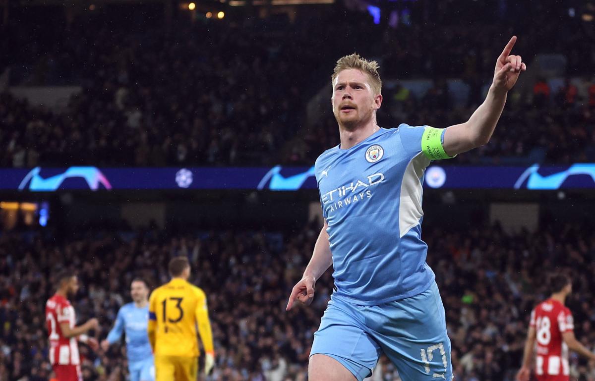 Manchester City-Atletico Madrid 1-0: De Bruyne piega i colchoneros