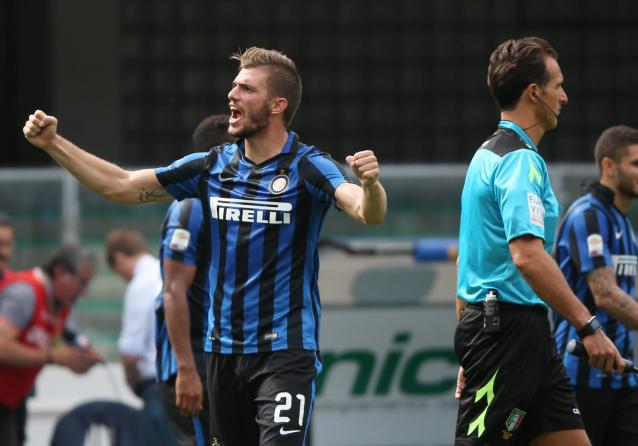 Inter e Roma Santon