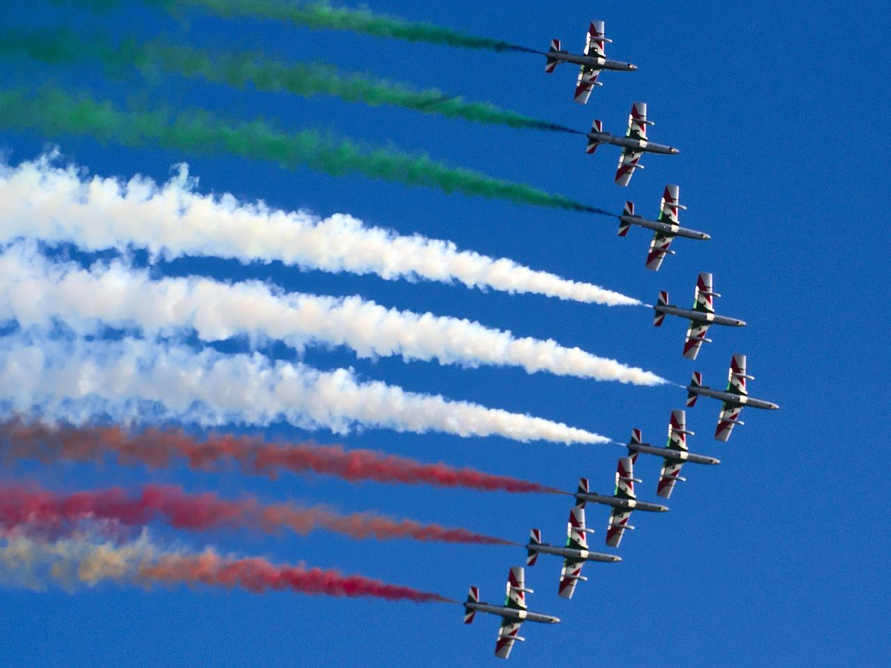 Frecce tricolori oggi 18 giugno 2023, quando passano a Pratica di Mare? Programma, orario e dove vederle