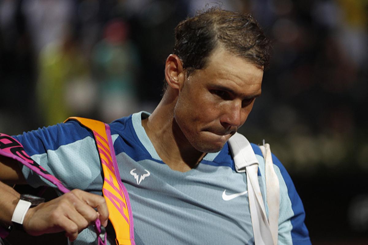 ATP Roma 2022, Nadal eliminato da Shapovalov: problema fisico?