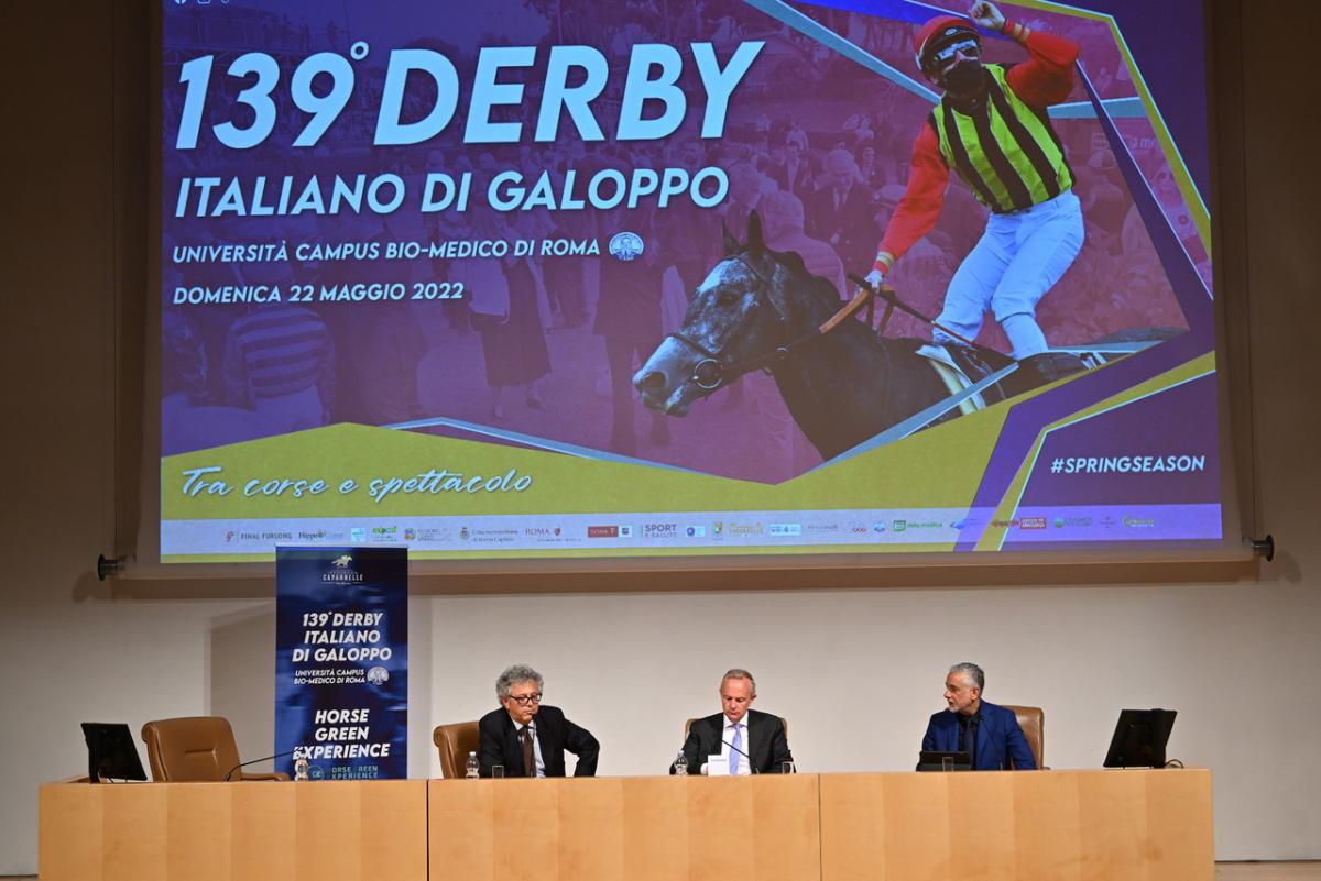 Domenica il 139° Derby Italiano a Capannelle