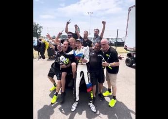 Le Mans, Valentino Rossi (BMW) vince la sua prima gara con le auto