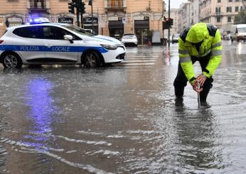 Genova, allagamenti in corso Europa dopo il maltempo di oggi