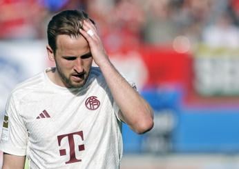 L’incredibile maledizione di Harry Kane si abbatte anche sul Bayern Monaco