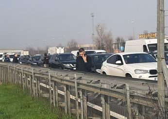 Frosinone, incidente a Cassino: auto si ribalta, ferito un uomo di 50 anni