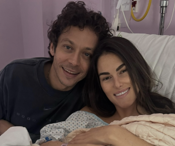 Valentino Rossi di nuovo papà: è nata la seconda figlia Gabriella