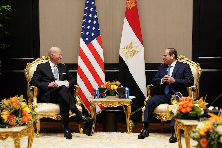 Cop27, Sisi a Biden: “Abbiamo una strategia per i diritti umani”