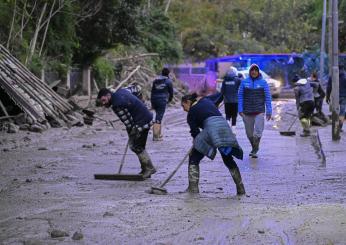 Frana a Ischia, continuano le ricerche dei 4 dispersi. Scatta l’allerta meteo 