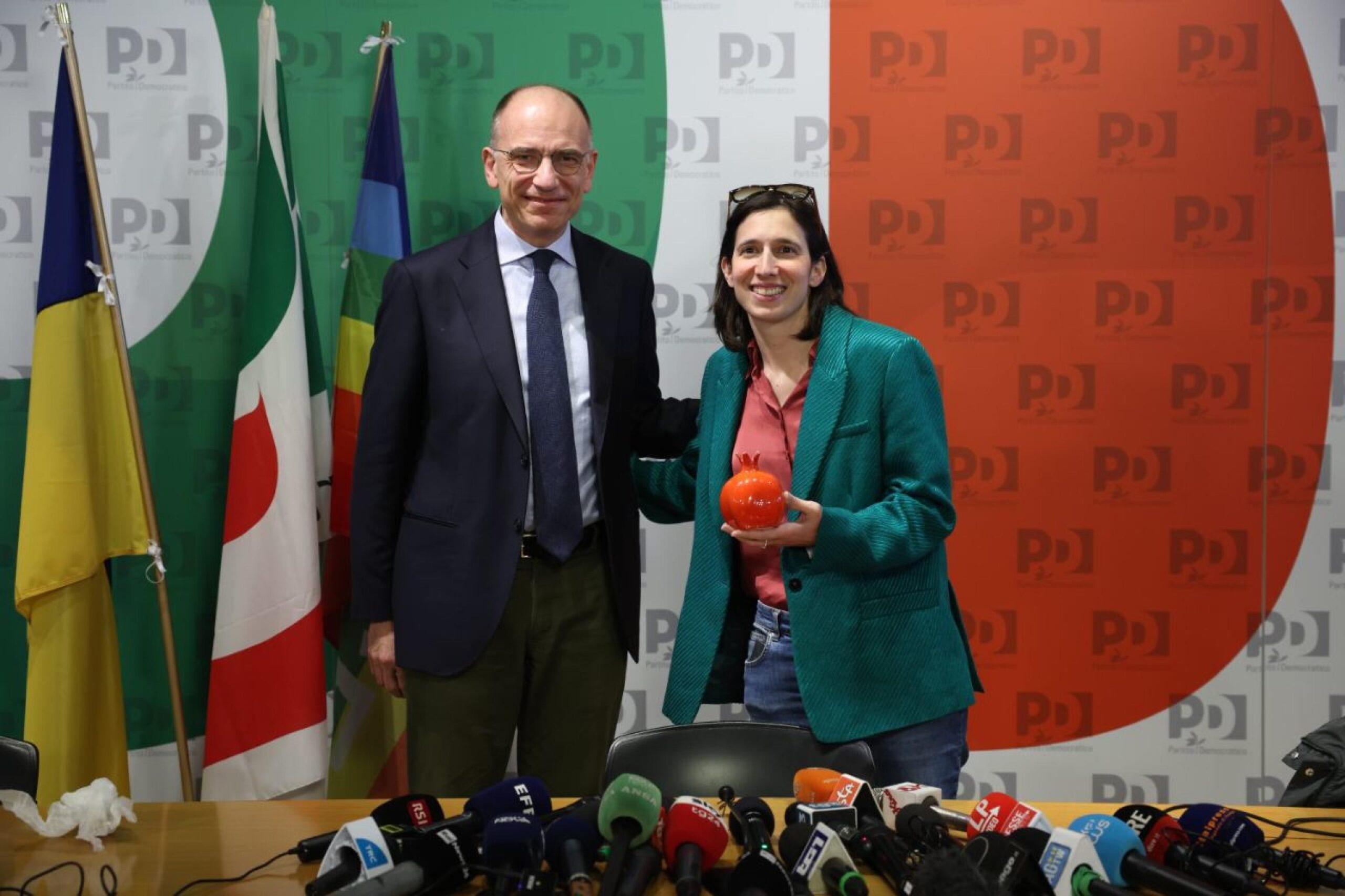 Pd, Letta regala a Schlein un melograno: ecco il significato del frutto