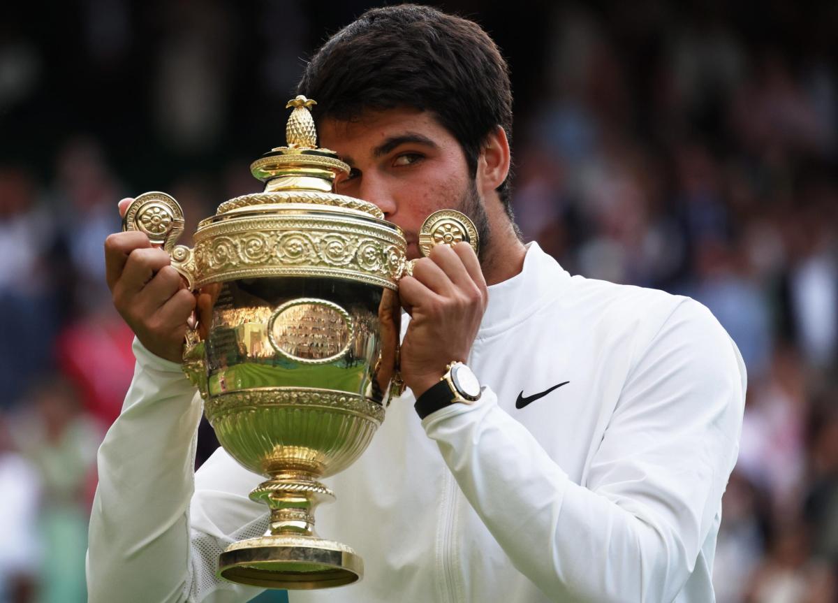 Alcaraz dopo la vittoria di Wimbledon: “A fine partita ero sotto sh…