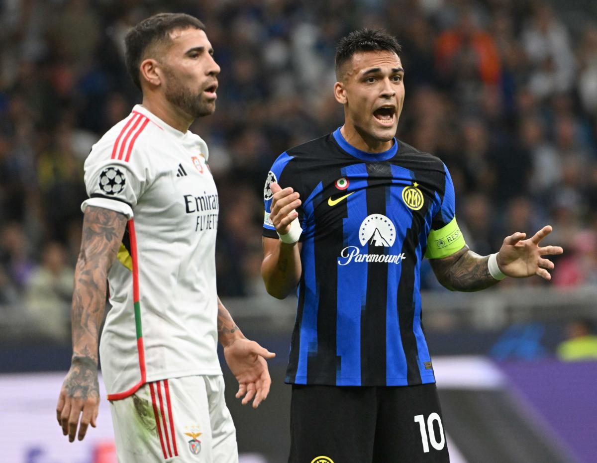 Benfica-Inter, Scanziani: “Complimenti a Lautaro, capitano giovane …