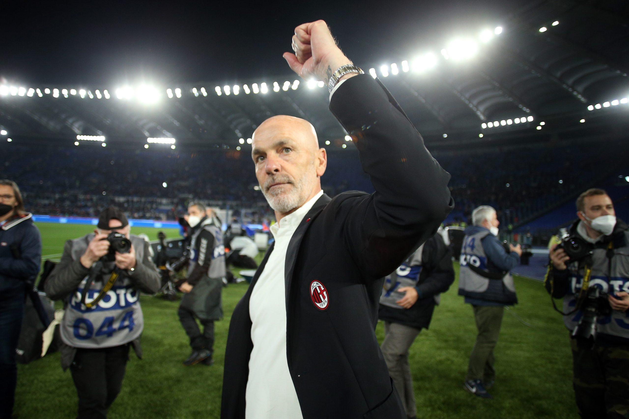 Pioli: “Innamorato dei miei calciatori. Tonali e Leao? Giovani, ma forti”