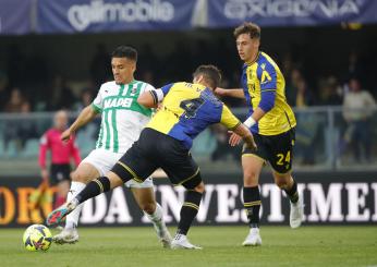 Serie A, 3ª giornata: dove vedere Sassuolo-Verona in Tv e in streaming?