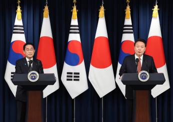 Corea del Sud, arriva il premier giapponese Kishida. Summit storico