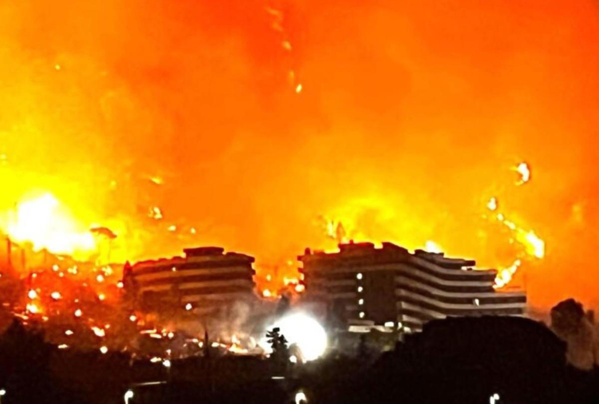 Palermitano, emergenza incendi: due morti e molti edifici evacuati …