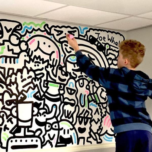 Doodle Boy: dagli scarabocchi in classe al contratto milionario con la Nike