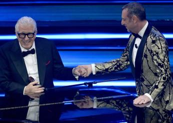 Peppino Di Capri Sanremo 2023 riceve il premio alla Carriera