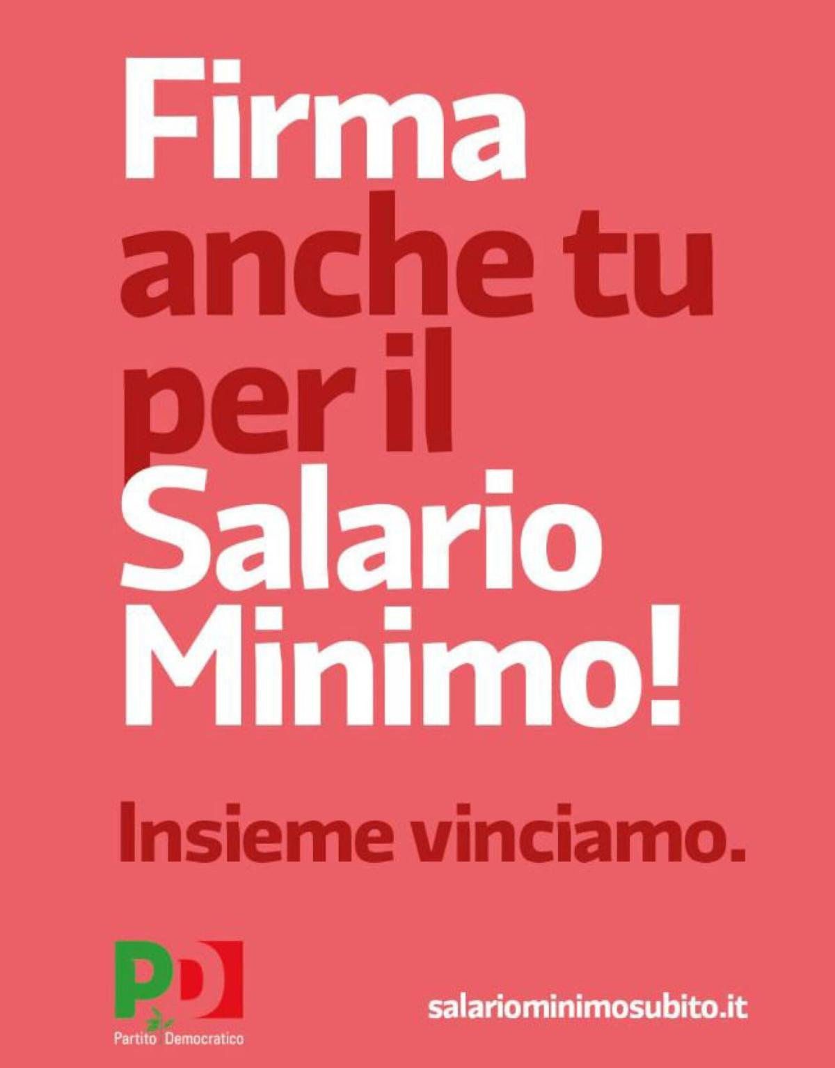 Salario minimo, la campagna di raccolta firme riparte alla grande. …