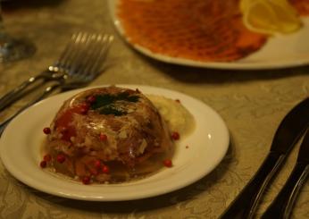 Cucina coreografica: l’aspic di pollo