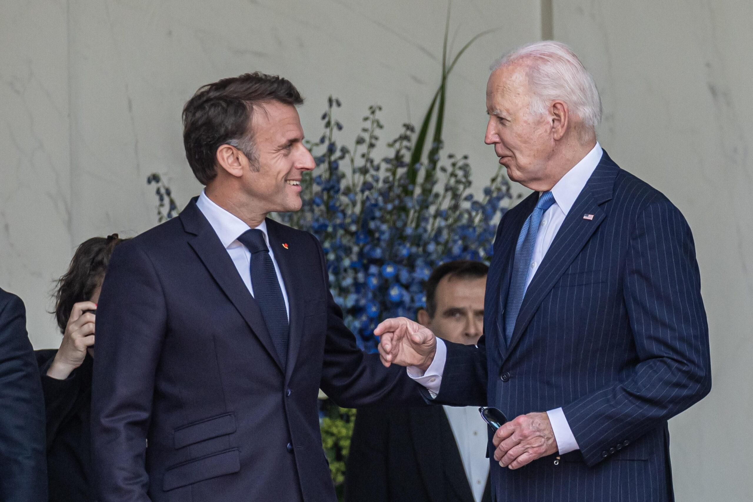 Biden Macron asset russi