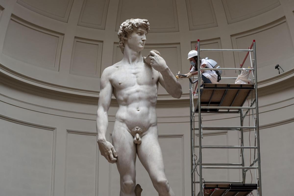 Scozia, David di Michelangelo oggetto di censura in uno spot pubbli…