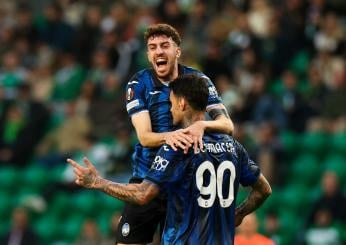 Sporting-Atalanta 1-1, cronaca e tabellino: la Dea sbatte sul palo