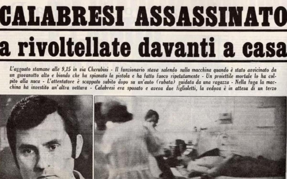 L’attualità dell’assassinio del commissario Luigi Calabresi