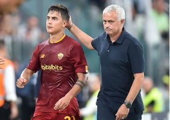 Dybala saluta Mourinho: “Lavorare insieme è stato un piacere enorme”