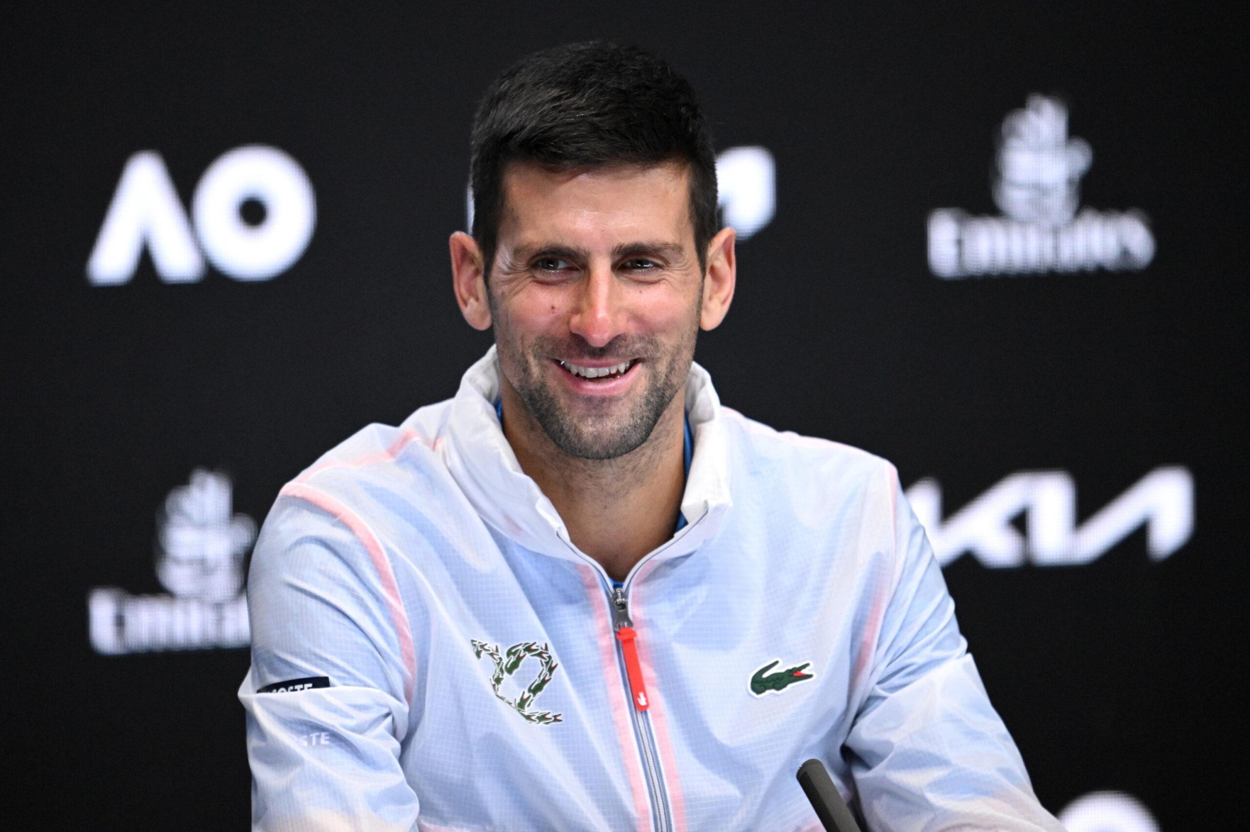 Tennis, Djokovic: “Alcaraz è il giocatore da battere”