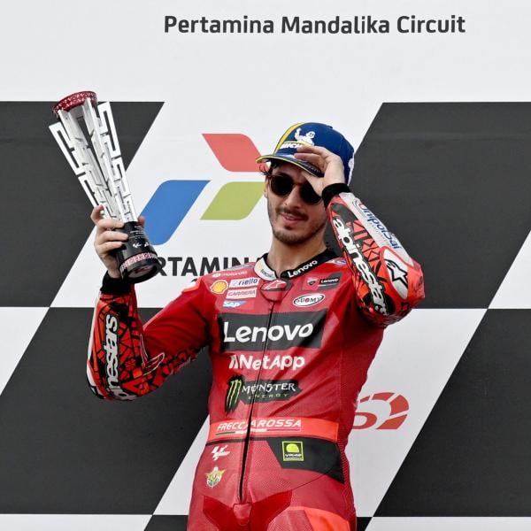 Moto GP, la rimonta di Bagnaia in Indonesia è da record storico