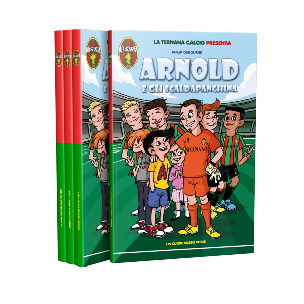 Arnold e gli scaldapanchina, il fumetto della Ternana per i ragazzi