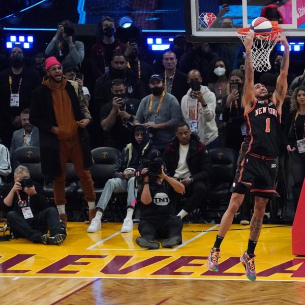 All-Star Weekend NBA: Toppin vince la Gara delle Schiacciate; a Towns la Gara da 3 punti