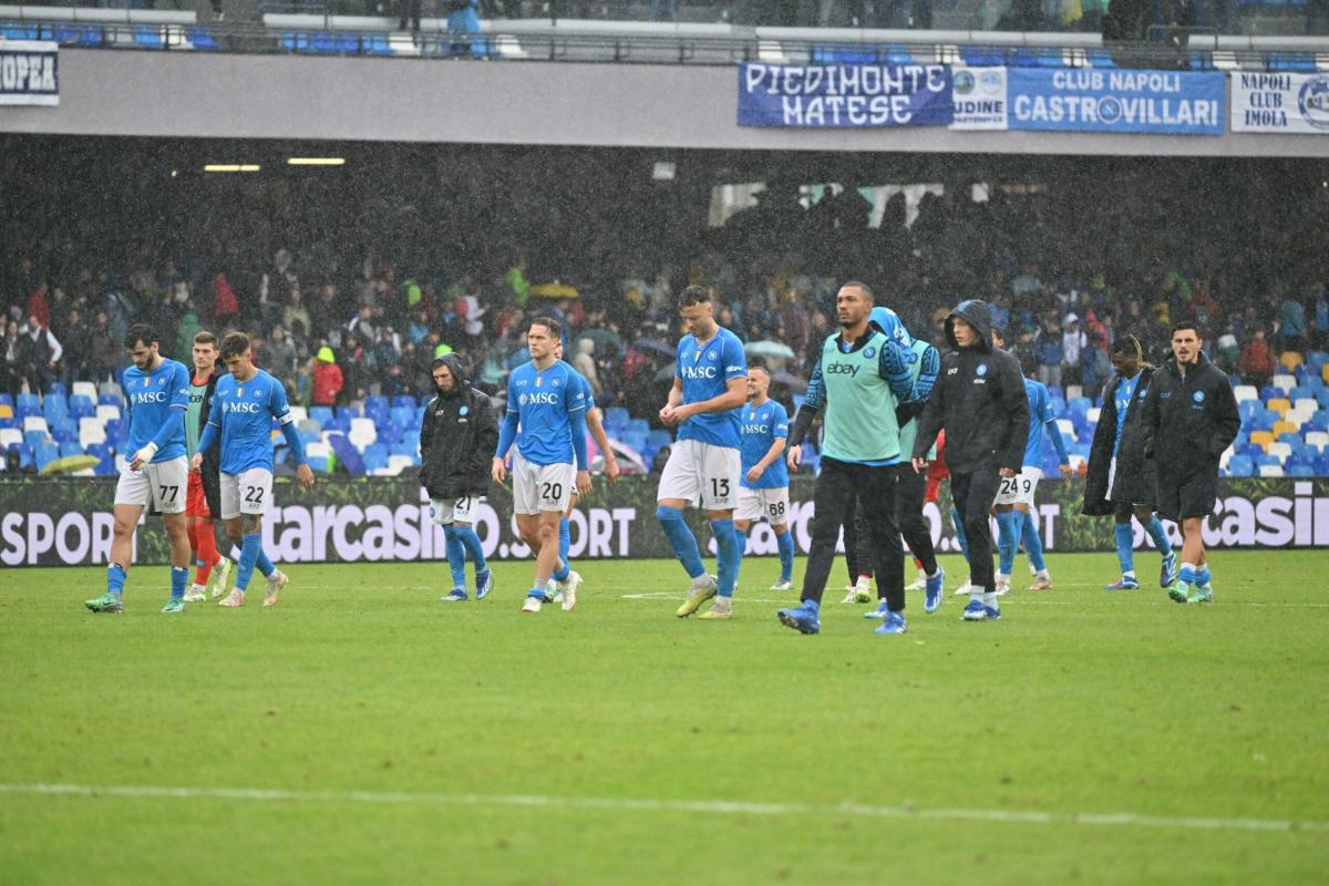 Napoli, record negativo con il Frosinone: non subiva 4 goal dal 1958 in Coppa Italia