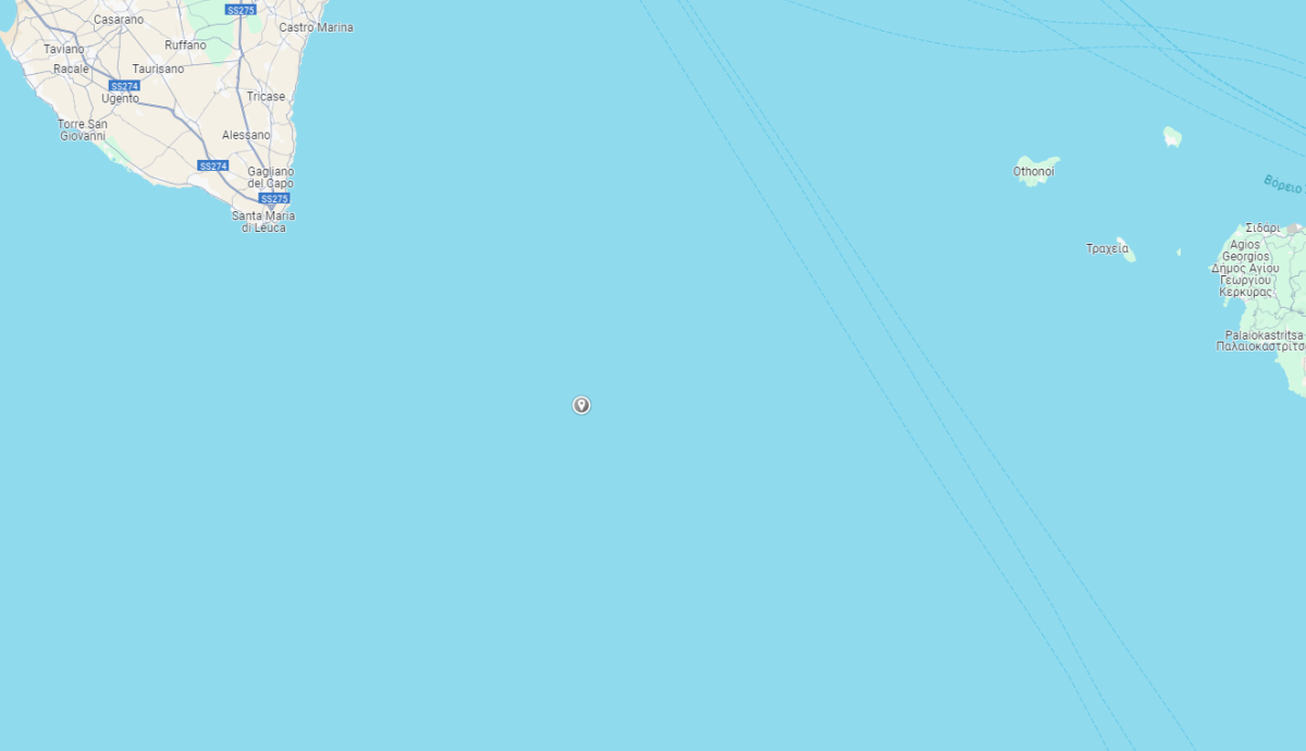 Puglia, terremoto di magnitudo 3.8 nel Mar Jonio: scossa avvertita sulle coste