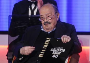 E’ morto Maurizio Costanzo, aveva 84 anni