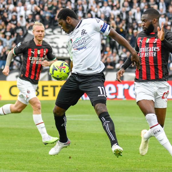 Spezia-Milan 2-0, Wiśniewski ed Esposito stendono i rossoneri