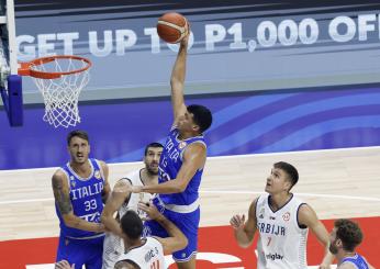 Mondiali basket 2023, Fontecchio è un gigante: l’Italia batte la Serbia 78-76