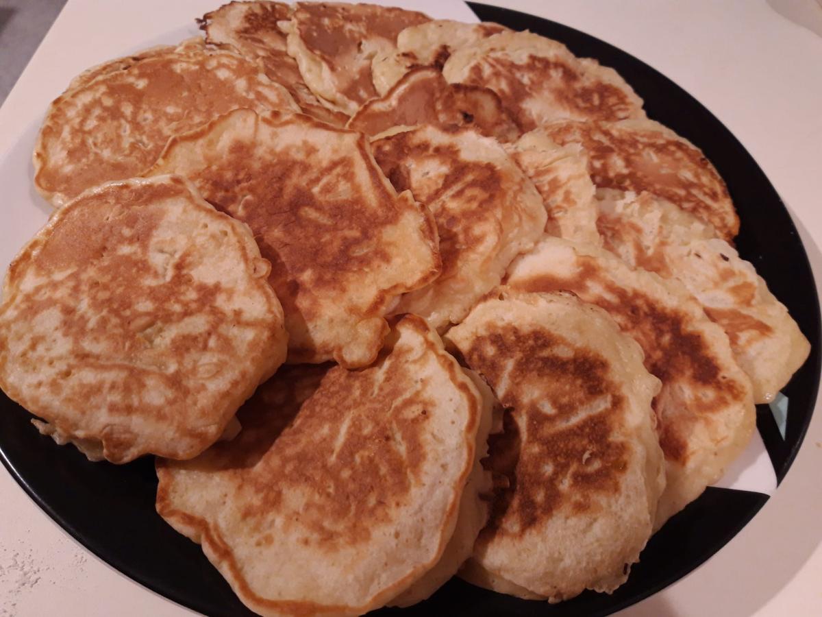 Pancakes alle mele, la colazione della domenica