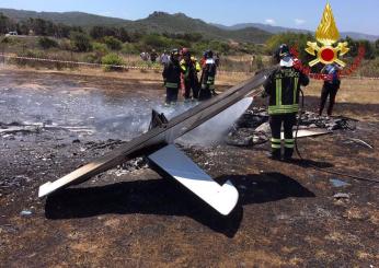 Cade un ultraleggero in Friuli, due persone muoiono carbonizzate