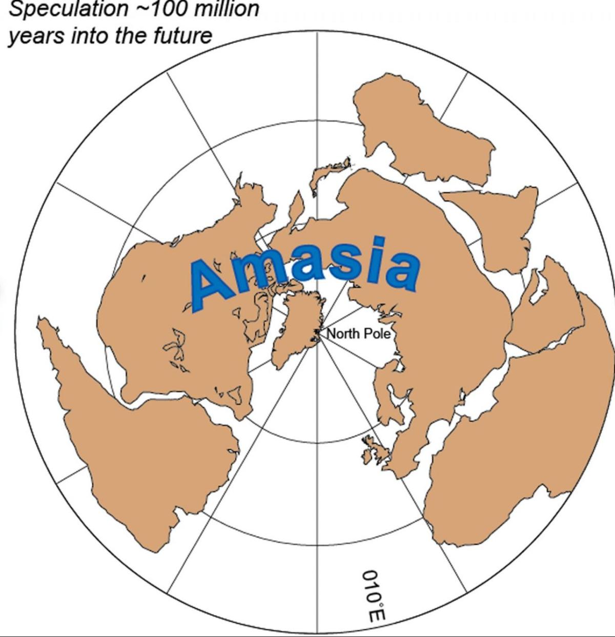 Tra 300 milioni di anni nascerà un nuovo super continente: l’Amasia